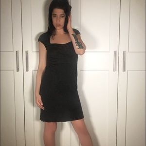 Gray Banana Republic dress